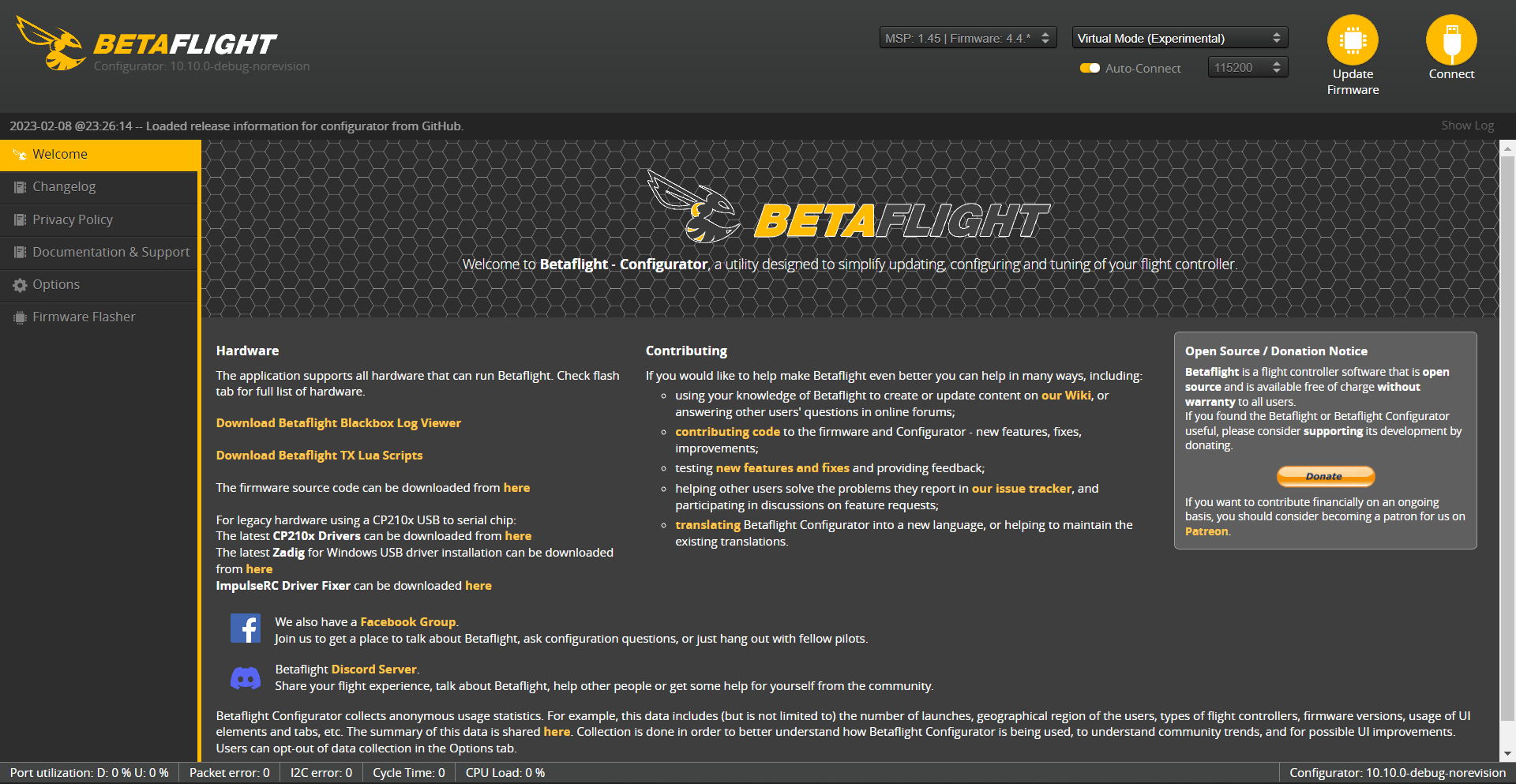 Betaflight App