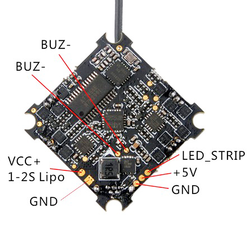 CrazyBee F4 FR Pro 正面