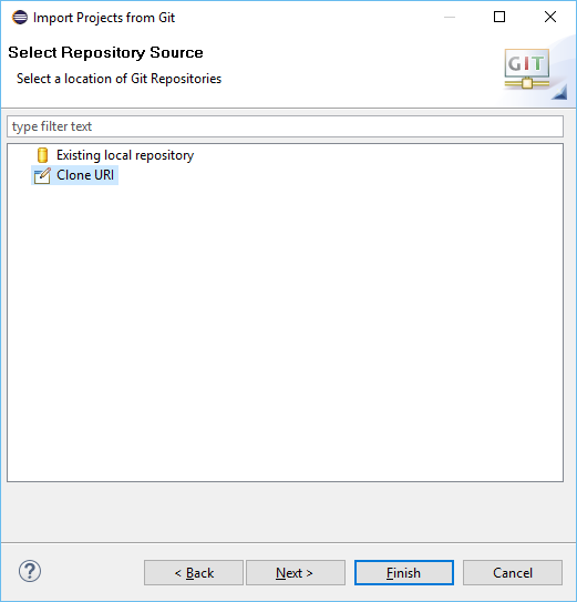 克隆 uri