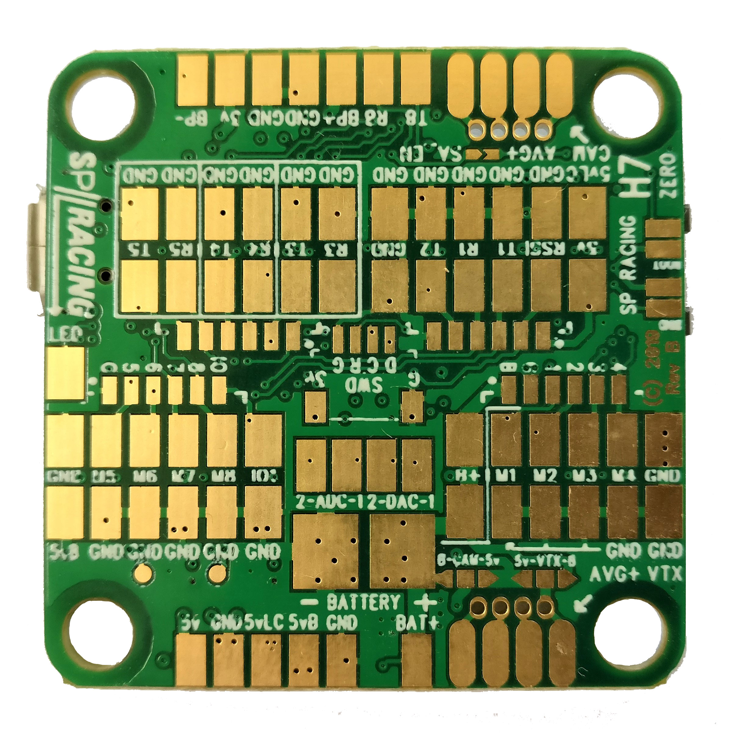 SPRacingH7ZERO 底面